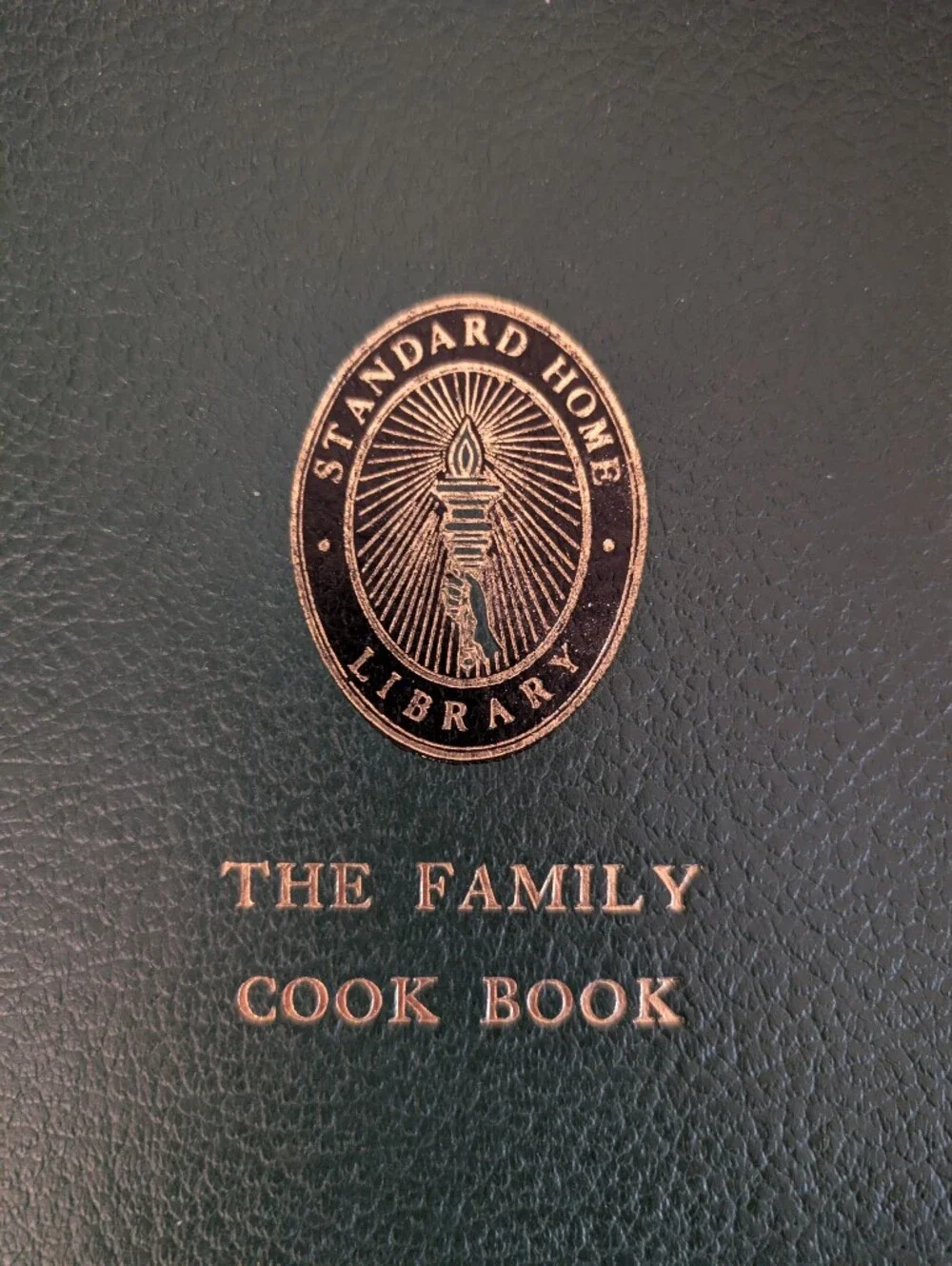 Vintage 1962 Standard Home Library- The Family Cookbook